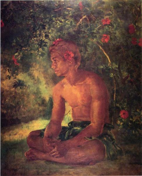 Maua, A Samoan by John Lafarge