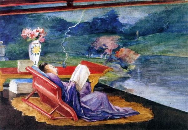 The Aesthete by John Lafarge Oil Painting Reproductions
