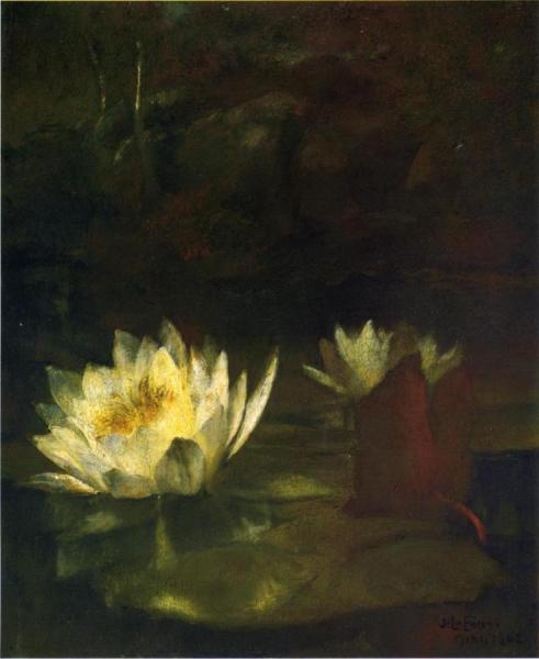 The Last Water Lilies by John Lafarge