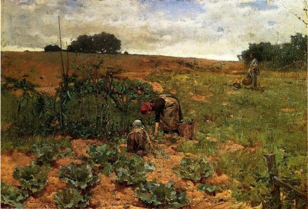 Cabbage Pickers by John Leon Moran