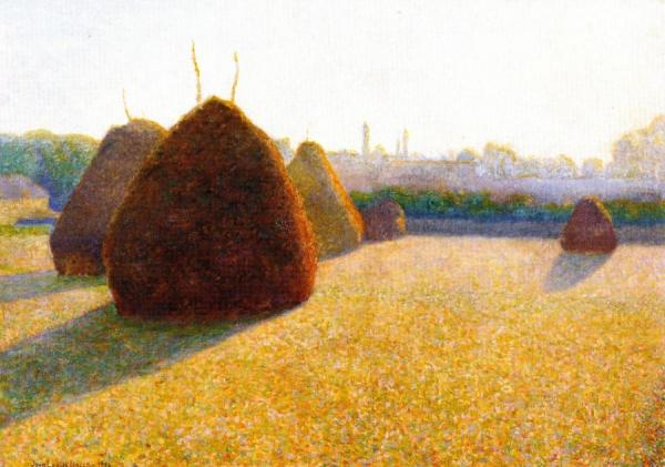 John Leslie Breck Morning Fog And Sun