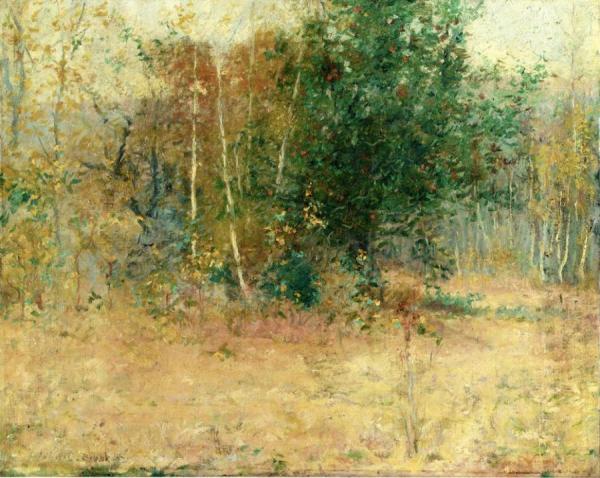 John Leslie Breck Study For 'indian Summer'
