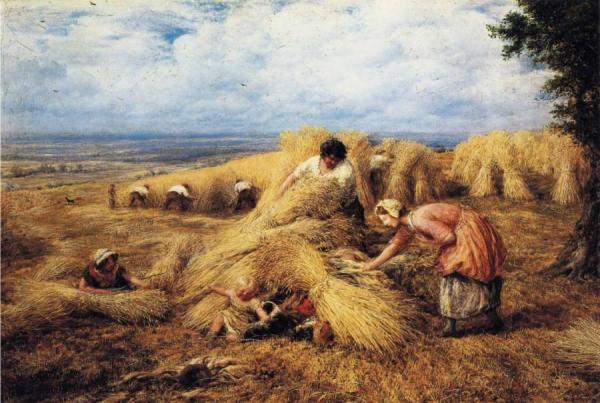 The Harvest Cradle by John Linnell