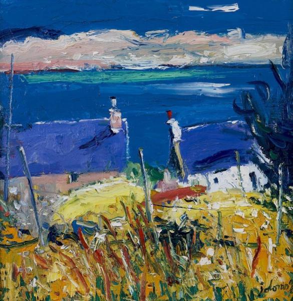 Mull From Iona by John Lowrie Morrison