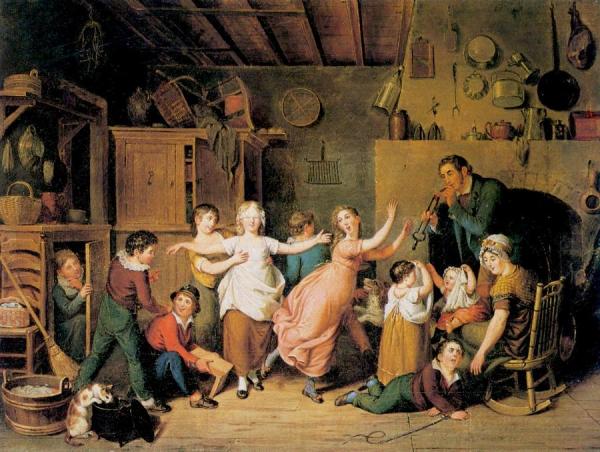 Blind Man's Bluff by John Ludwig Krimmel