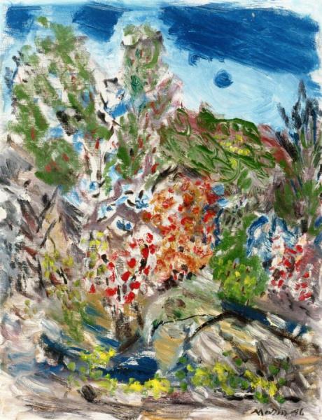 John Marin Autumn, On The Road To Addison, Maine