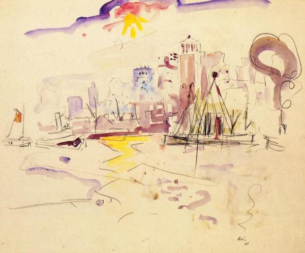 East River by John Marin