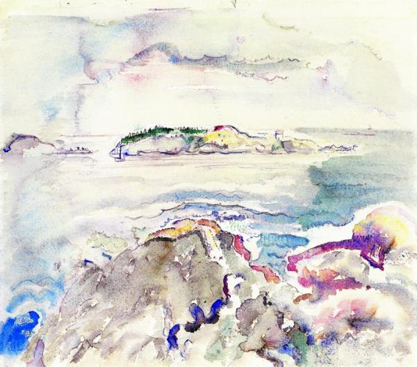 Grand Island, Maine by John Marin