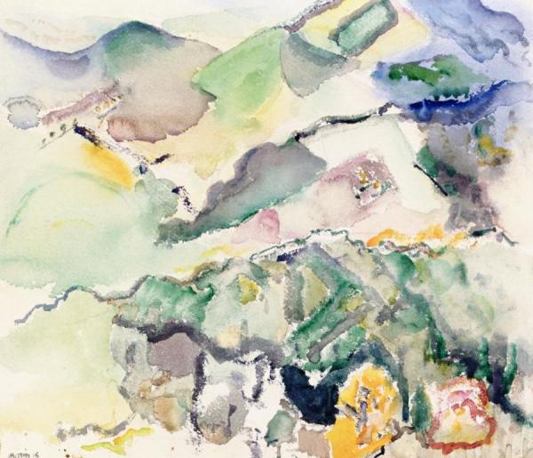 John Marin Mountain Landscape