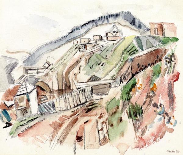 Near Taos, New Mexico by John Marin