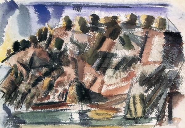 Near Taos, New Mexico by John Marin