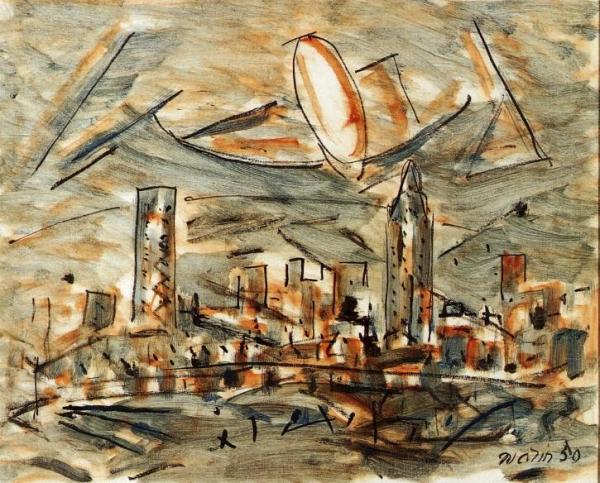 John Marin New York At Night No. 2