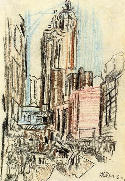 New York Scene by John Marin