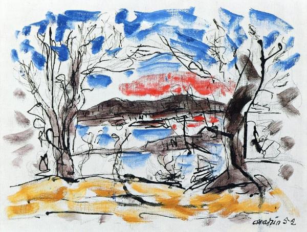 Region Huntington, Long Island by John Marin Oil Painting Reproductions