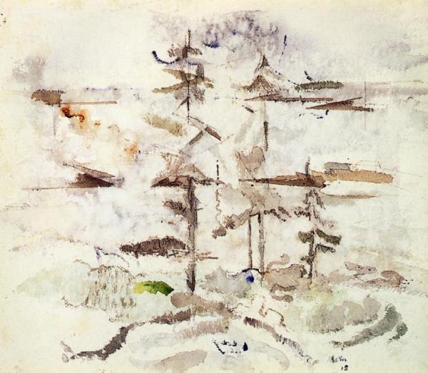 Small Point, Maine by John Marin