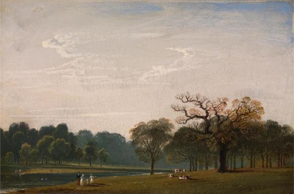 Kensington Gardens by John Martin Oil Painting Reproductions