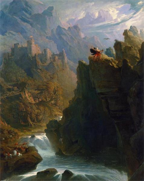 The Bard by John Martin Oil Painting Reproductions
