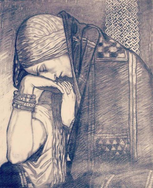 Deirdre Of The Sorrows by John Mckirdy Duncan Oil Painting Reproductions