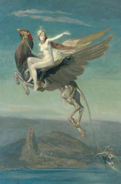 Heptu Bidding Farewell To The City Of Obb by John Mckirdy Duncan