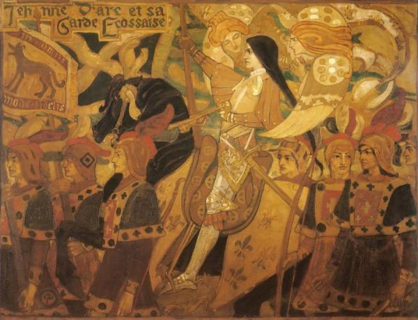Jehanne D'arc Et Sa Garde Ecossaise by John Mckirdy Duncan Oil Painting Reproductions