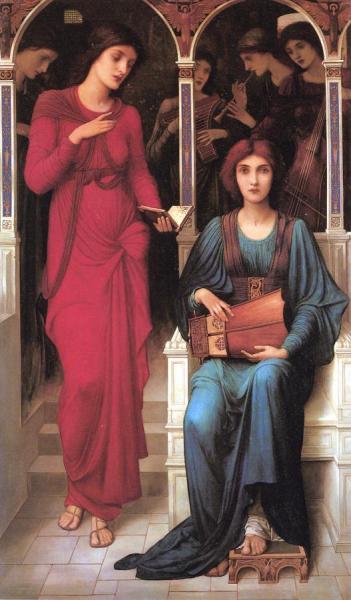 A Symphony by John Melhuish Strudwick