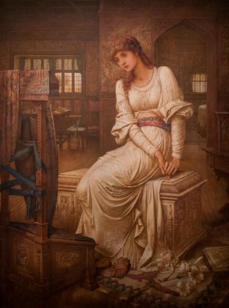 Elaine by John Melhuish Strudwick