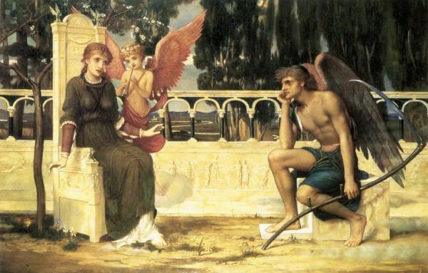 Love And Time by John Melhuish Strudwick