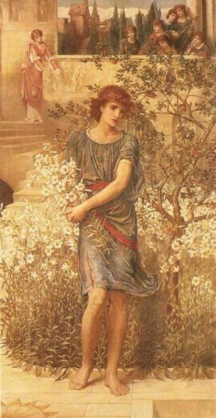 John Melhuish Strudwick My Beloved Has Gone Down To His Garden