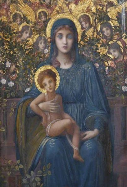 Virgin And Child by John Melhuish Strudwick