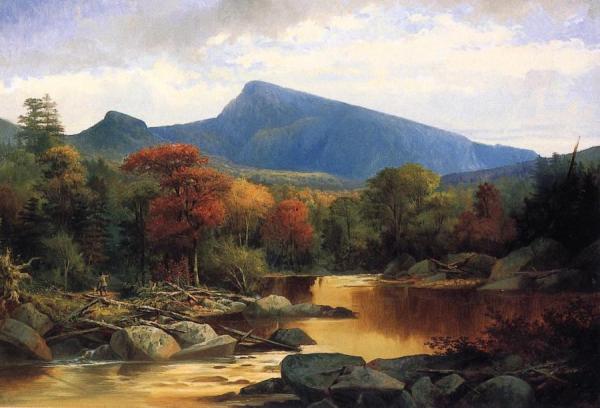 Mount Carter - Autumn In The White Mountains by John Mix Stanley