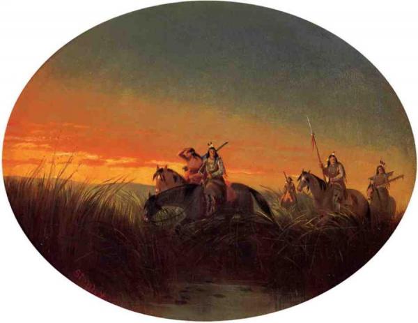 Scouting Party by John Mix Stanley