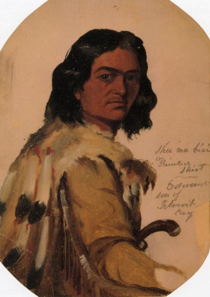 Shu-ma-hgci (painted Shirt) by John Mix Stanley Oil Painting Reproductions