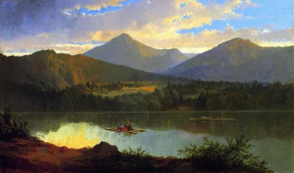 Western Landscape by John Mix Stanley Oil Painting Reproductions