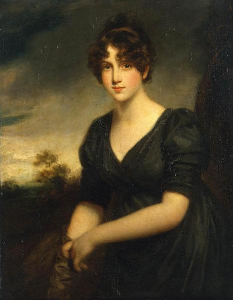 Portrait Of Miss Frances Vinicombe by John Opie