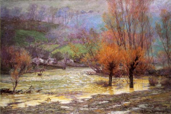November Freshet by John Ottis Adams