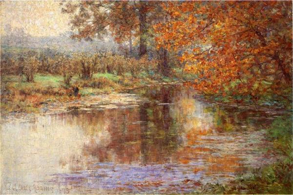 The Glimmerglass Of The Mississinewa by John Ottis Adams