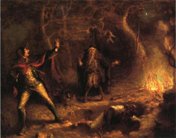 The Money Diggers by John Quidor Oil Painting Reproductions