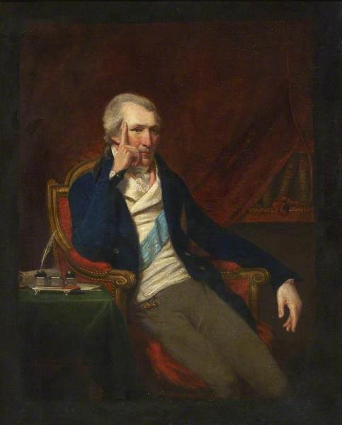 Sir Benjamin Thompson, Count Rumford by John Raphael Smith Oil Painting Reproductions