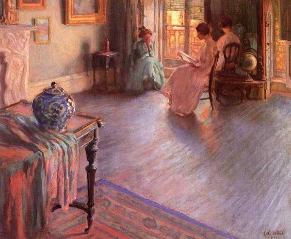 Beacon Hill Interior by John Rich