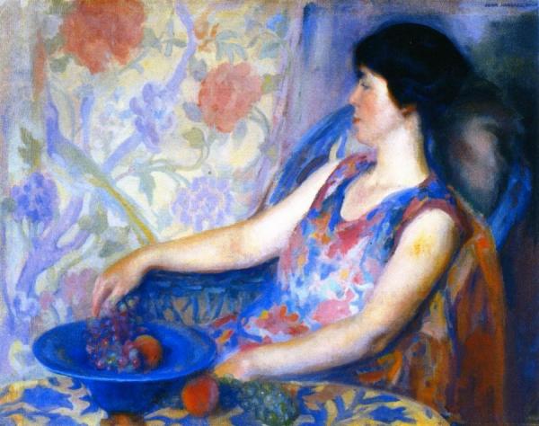 The Flowered Dress by John Rich