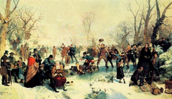 A Winter's Day In St. James' Park by John Ritchie