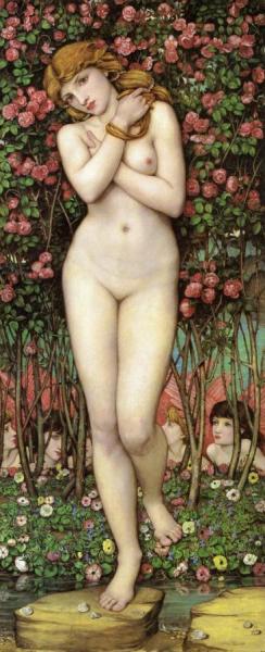 Flora by John Roddam Spencer Stanhope Oil Painting Reproductions
