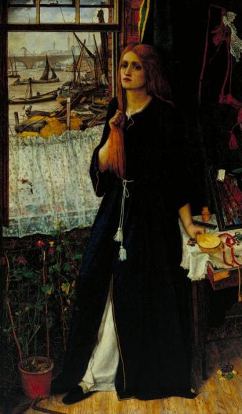 Thoughts Of The Past by John Roddam Spencer Stanhope