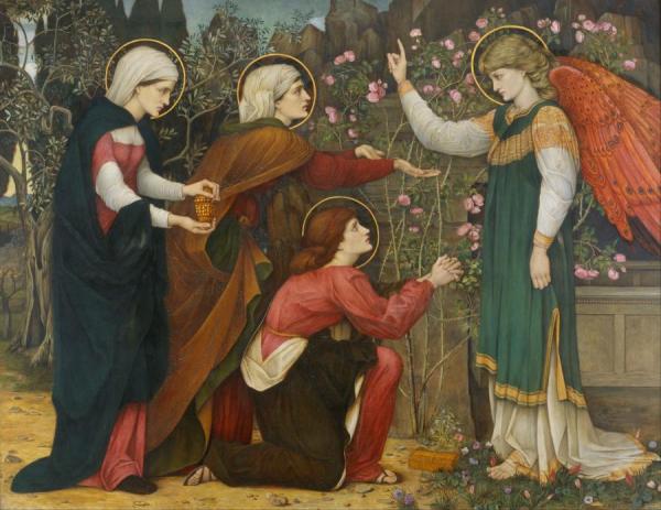 Why Seek Ye The Living Among The Dead by John Roddam Spencer Stanhope