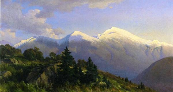 Presidential Range From Jefferson Highlands by John Ross Key