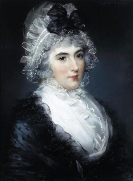 Portrait Of Mrs Janet Grizel Cuming by John Russell