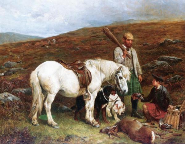 A Day's Hunting by John Sargent Noble