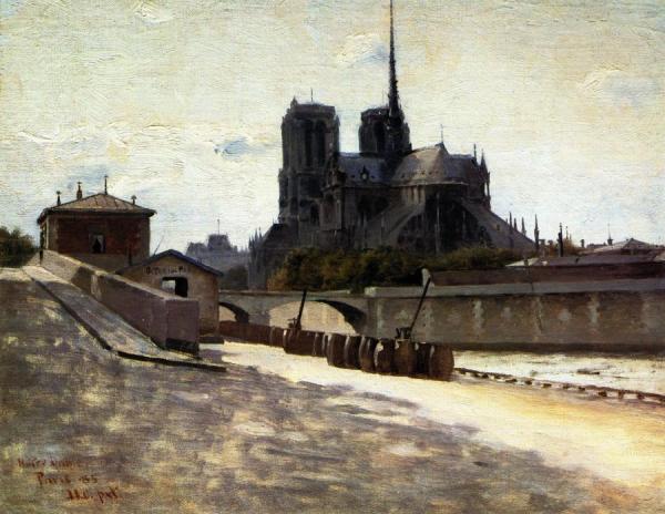 Notre Dame, Paris by John Severinus Conway