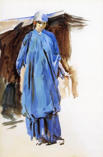 A Bedouin Girl by John Singer Sargent