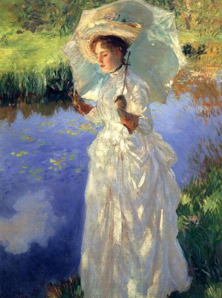 A Morning Walk by John Singer Sargent